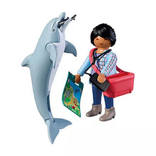 Zoo: Dolphin and Visitor (PM-72091)
