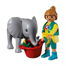 Zoo: Baby Elephant and Zookeeper (PM-72092)