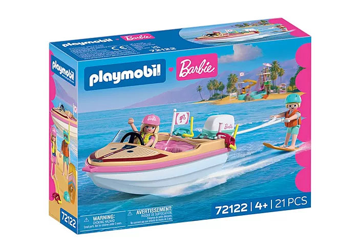 PLAYMOBIL x Barbie Adventure Boat (PM-72122)