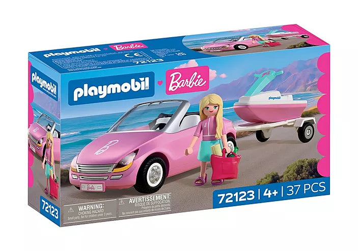 PLAYMOBIL x Barbie Convertible (PM-72123)
