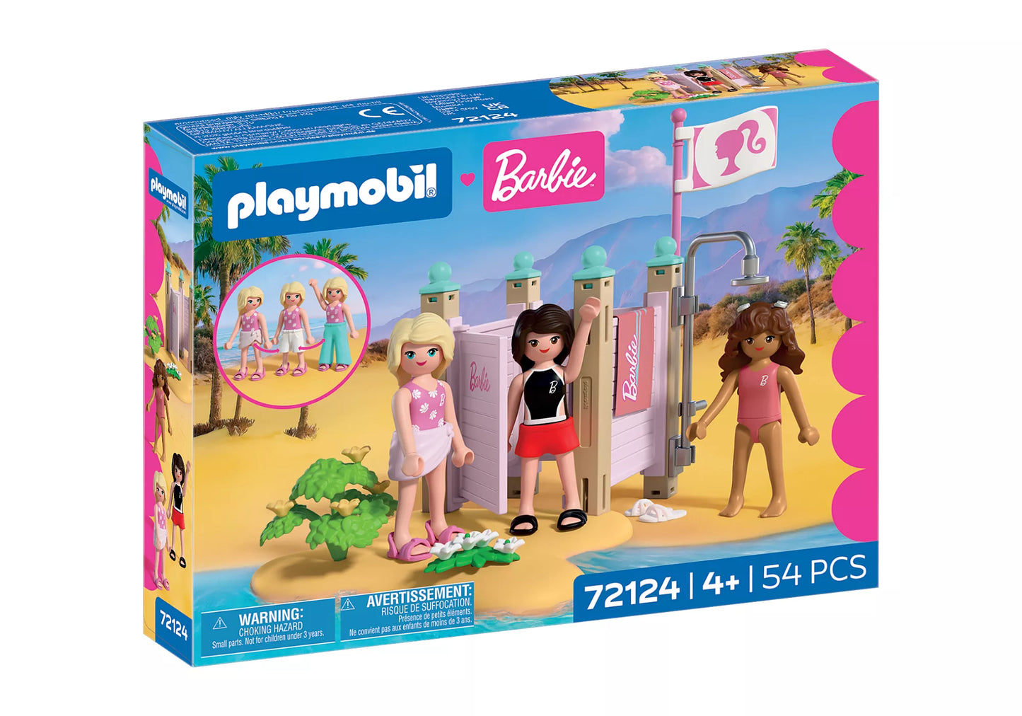 PLAYMOBIL x Barbie Beach Dress Up (PM-72124)