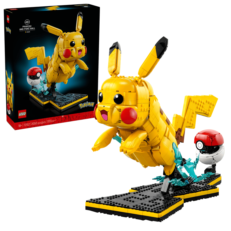 LEGO® Pokémon Pikachu and Poke Ball (72152)