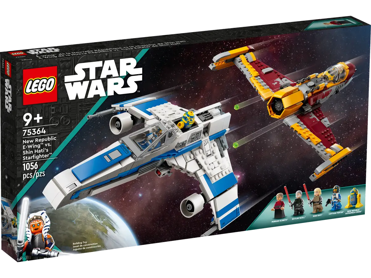 LEGO® Star Wars™ New Republic E-Wing vs. Shin Hati's Starfighter (75364)