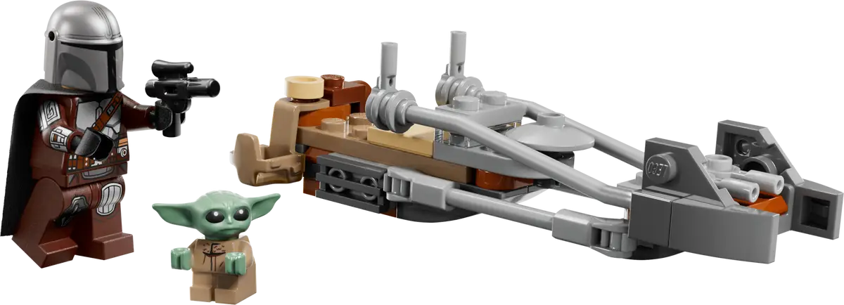 LEGO® Star Wars™ The Mandalorian & Grogu's Speeder Bike (75436)