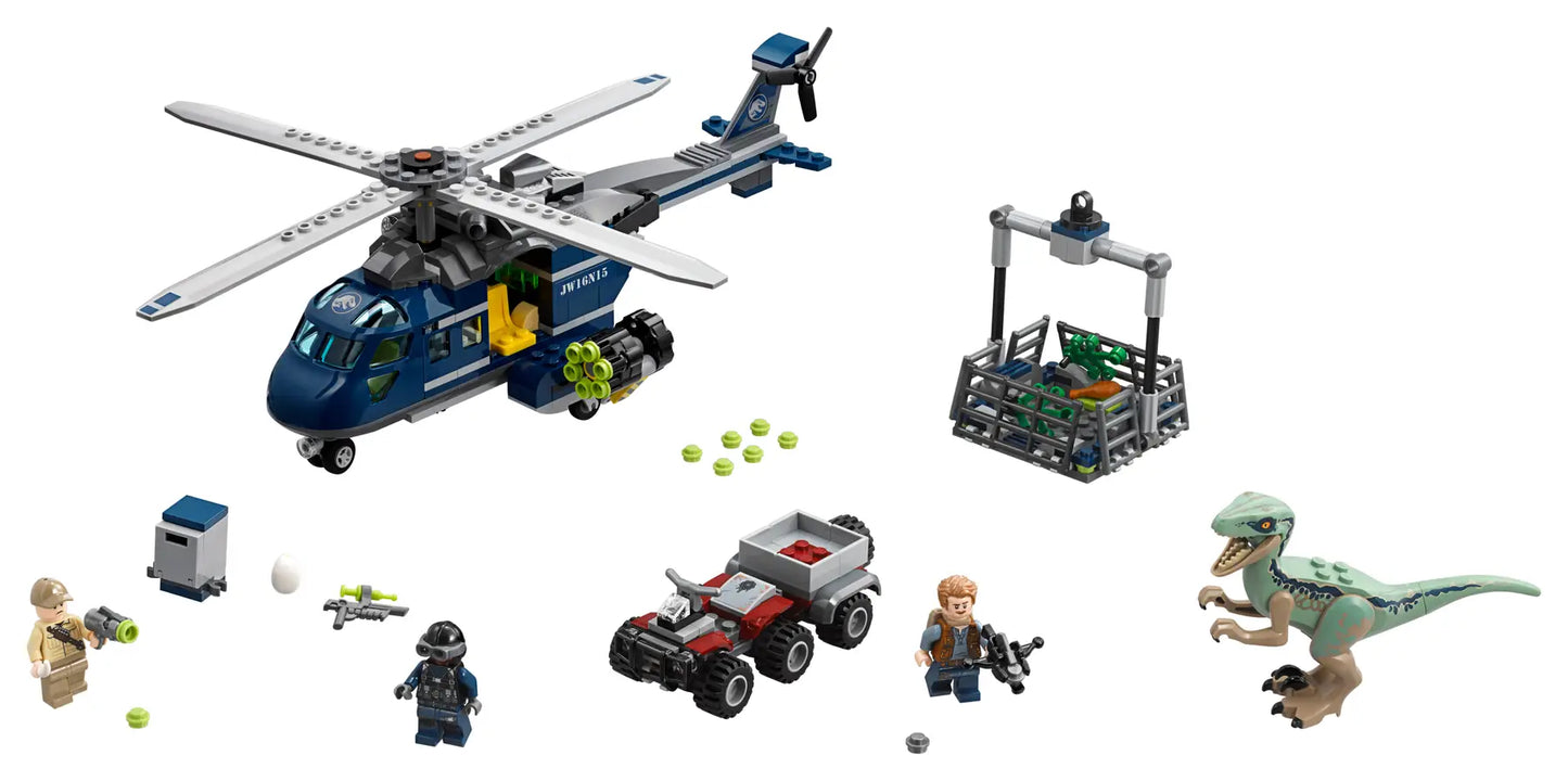 LEGO® Jurassic World Blues Helicopter Pursuit (75928) (Retired)