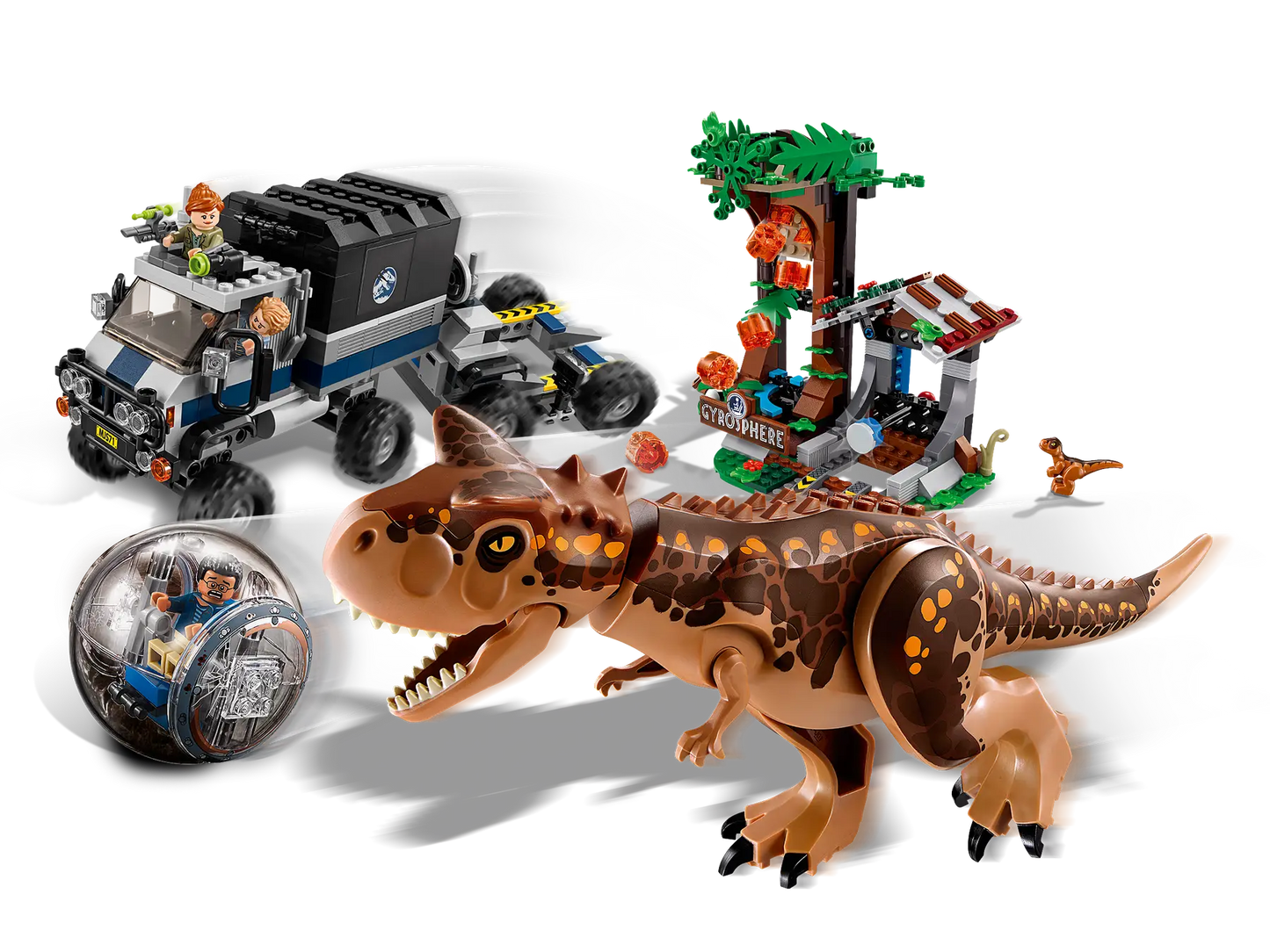 LEGO® Jurassic World Carnotaurus Gyrosphere Escape (75929) (Retired)