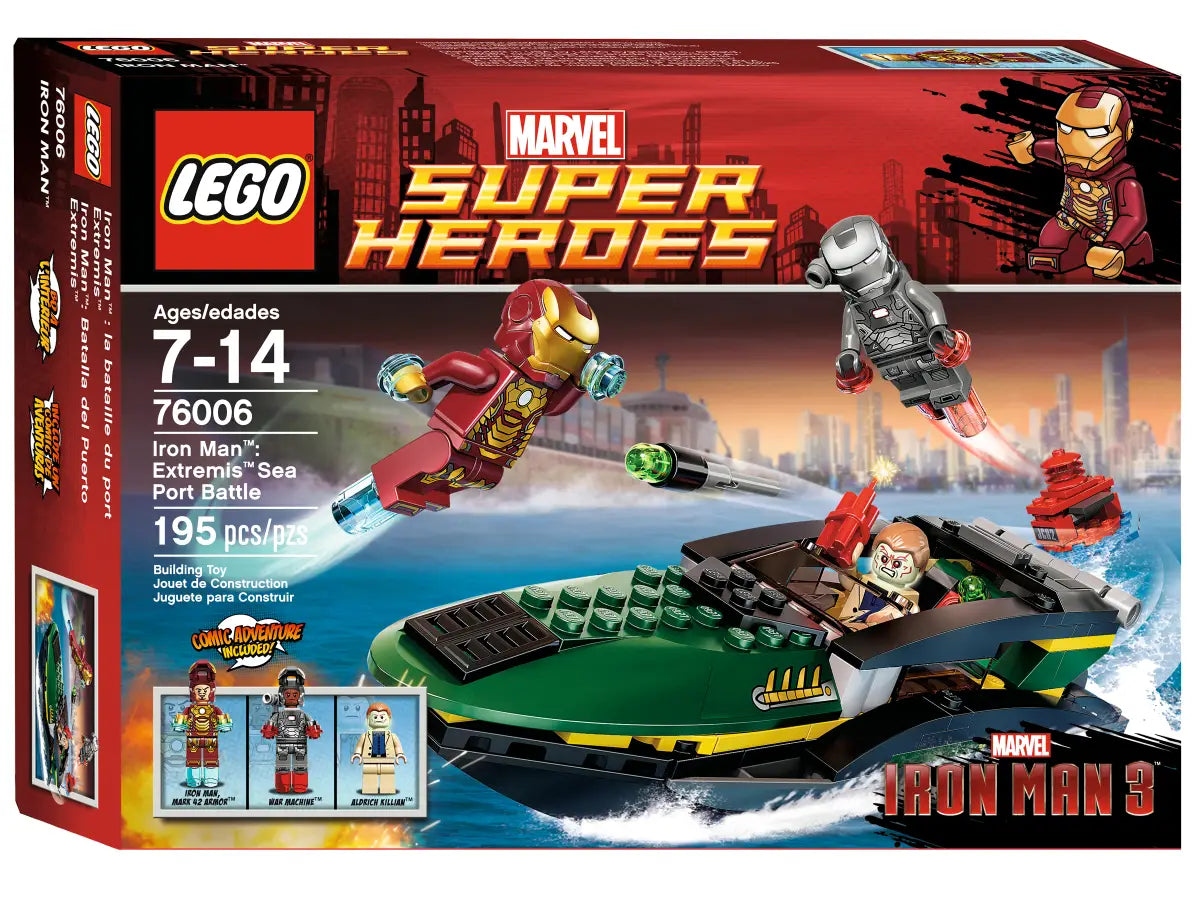 LEGO® Marvel Iron Man: Extremis Sea Port Battle (76006) (Retired)