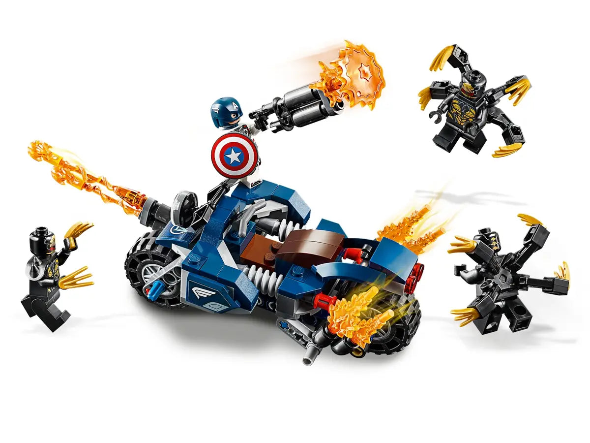 LEGO® Marvel Captain America: Outriders Attack (76123) (Retired)