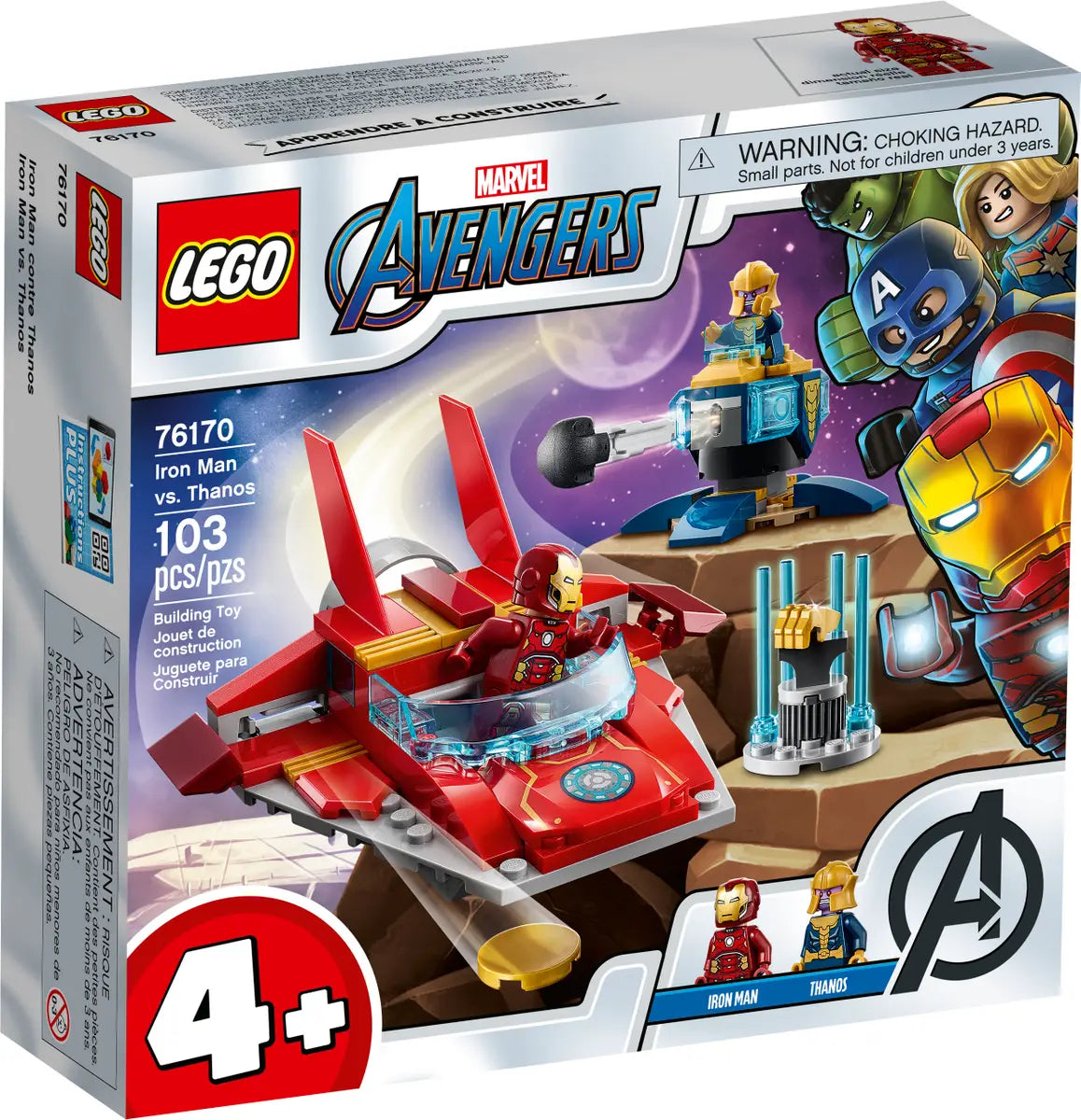 LEGO® Marvel Iron Man vs. Thanos (76170) (Retired)
