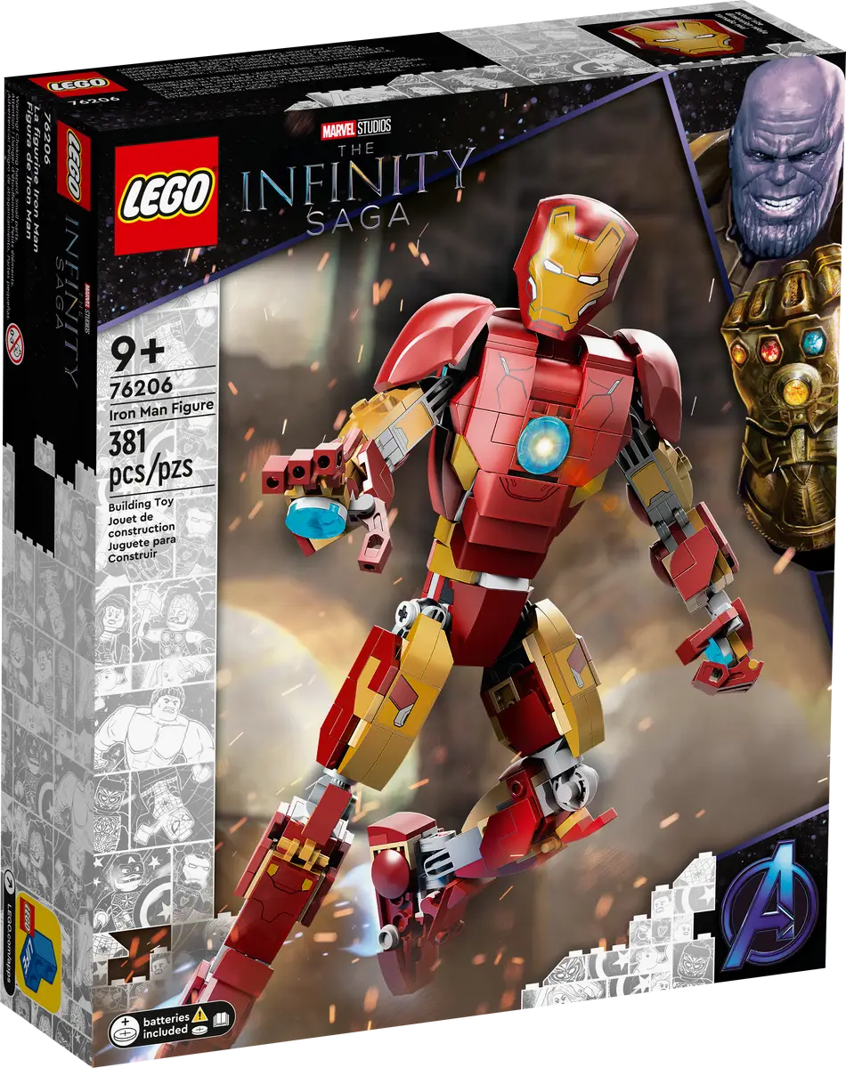 LEGO® Marvel Iron Man Figure (76206) (Retired)
