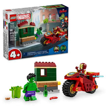LEGO® Marvel Iron Man with Bike and The Hulk (76287)