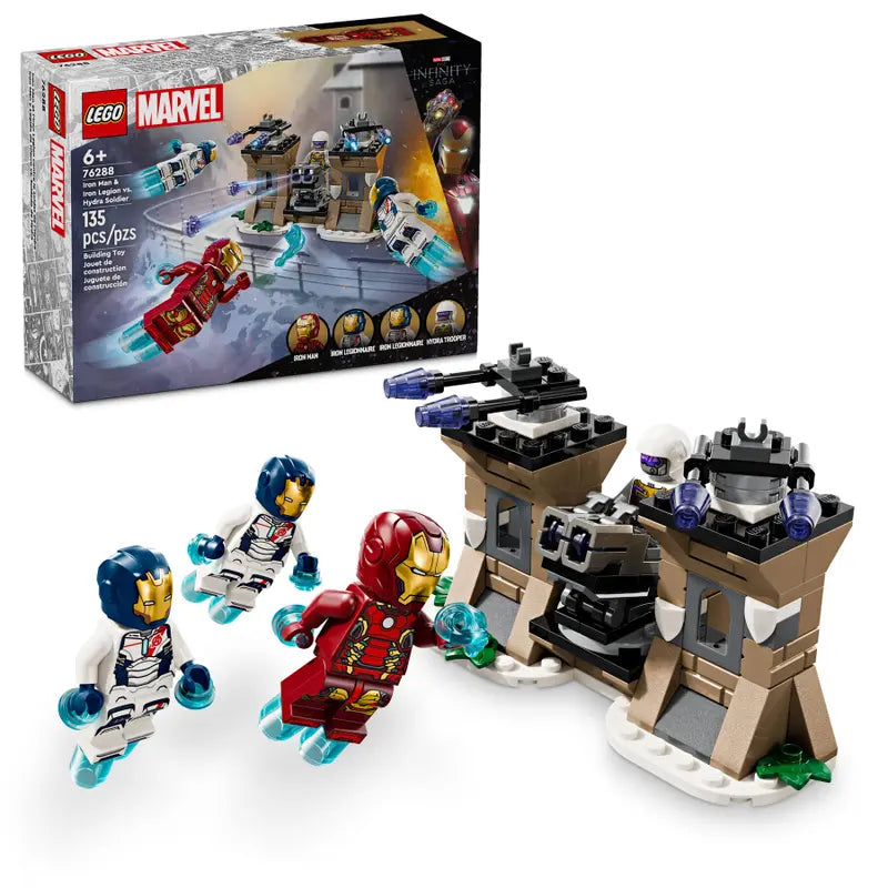 LEGO® Marvel Iron Man & Iron Legion vs. Hydra Soldier (76288)