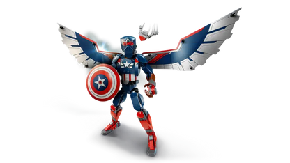 LEGO® Marvel New Captain America Construction Figure (76296)