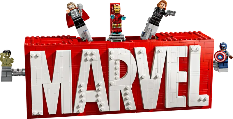 LEGO® Marvel MARVEL Logo & Minifigures (76313)