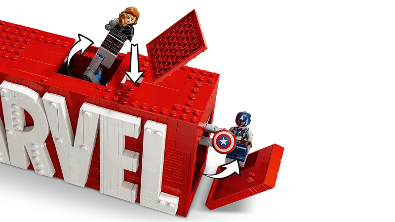 LEGO® Marvel MARVEL Logo & Minifigures (76313)