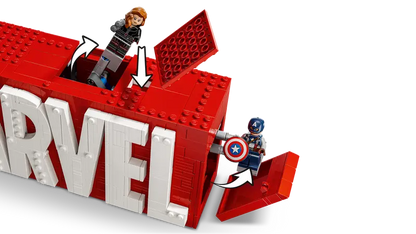 LEGO® Marvel MARVEL Logo & Minifigures (76313)