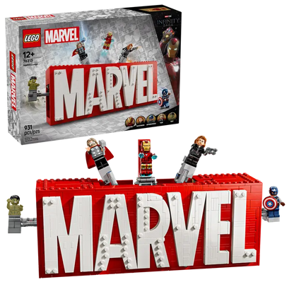 LEGO® Marvel MARVEL Logo & Minifigures (76313)