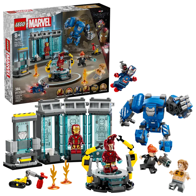 LEGO® Marvel Iron Man's Laboratory: Hall of Armor (76315)