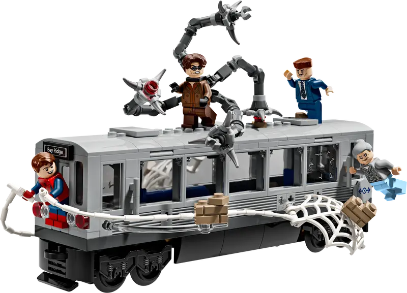LEGO® Marvel Spider-Man vs Doc Ock Subway Train Scene (76321)