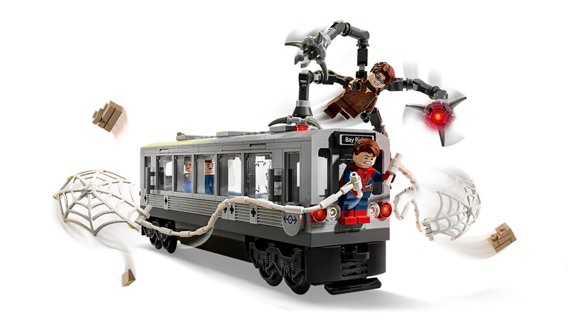 LEGO® Marvel Spider-Man vs Doc Ock Subway Train Scene (76321)