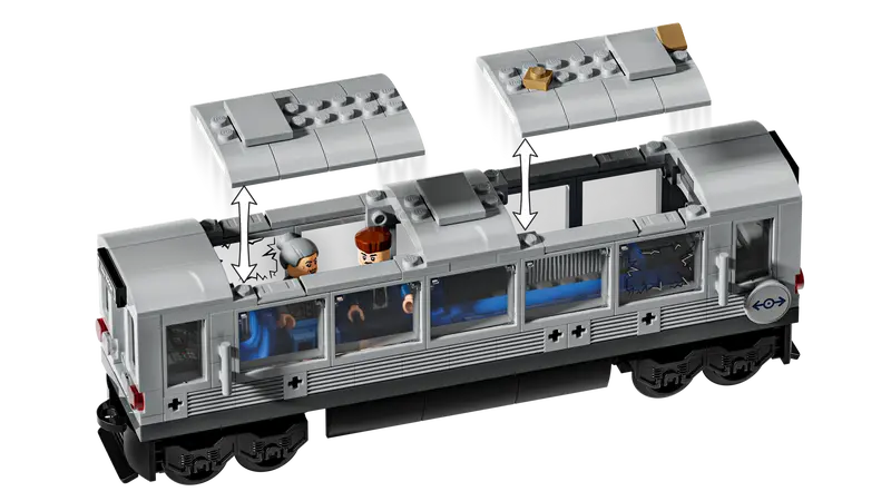 LEGO® Marvel Spider-Man vs Doc Ock Subway Train Scene (76321)