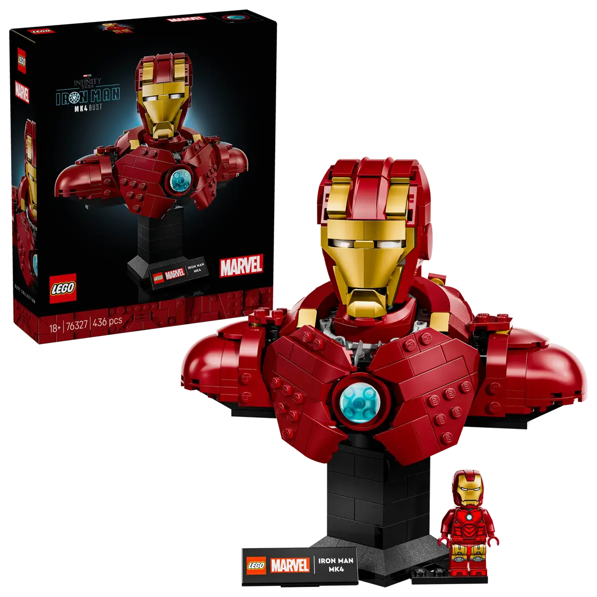LEGO® Marvel Iron Man MK4 Bust (76327)