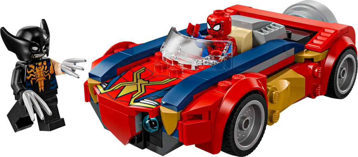 LEGO® Marvel Spider-Man Car vs. Venomized Wolverine (76336)