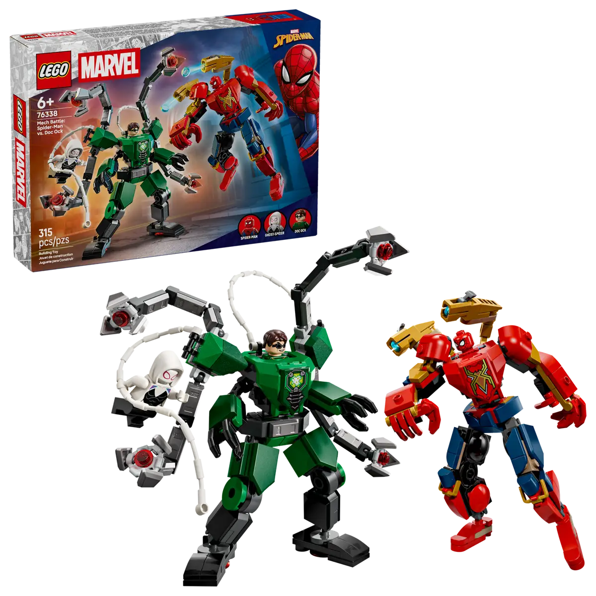 LEGO® Marvel Mech Battle: Spider-Man vs. Doc Ock (76338)