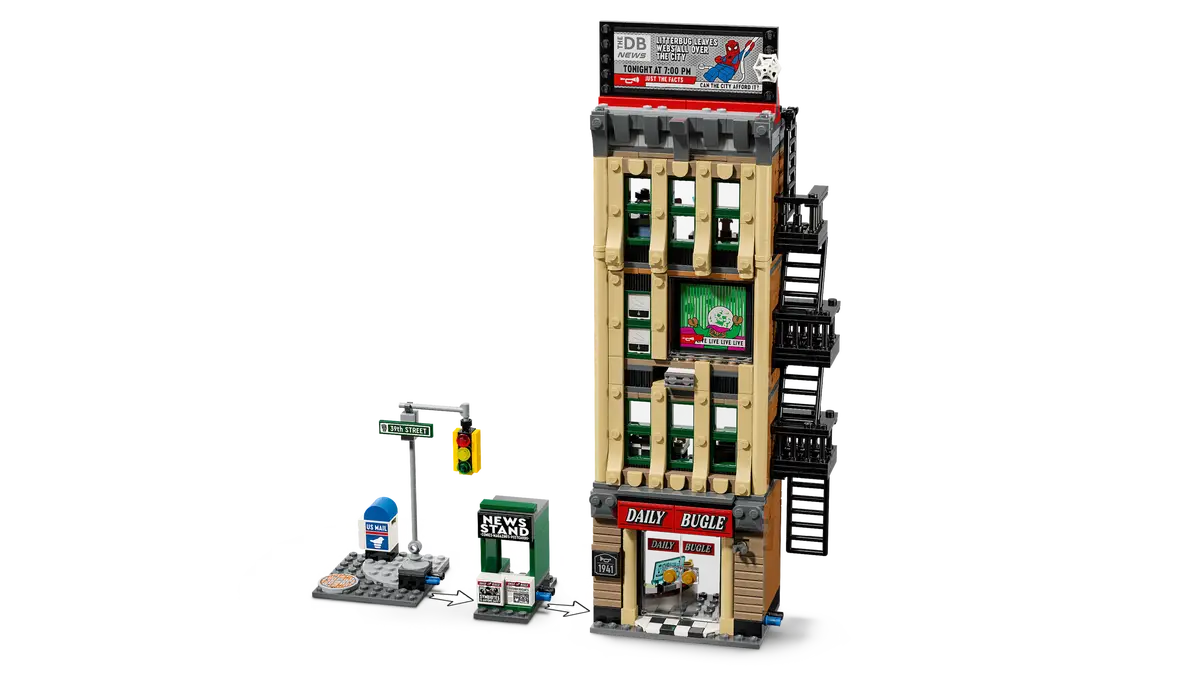 LEGO® Marvel Spider-Man vs. Mysterio: The Daily Bugle (76342)