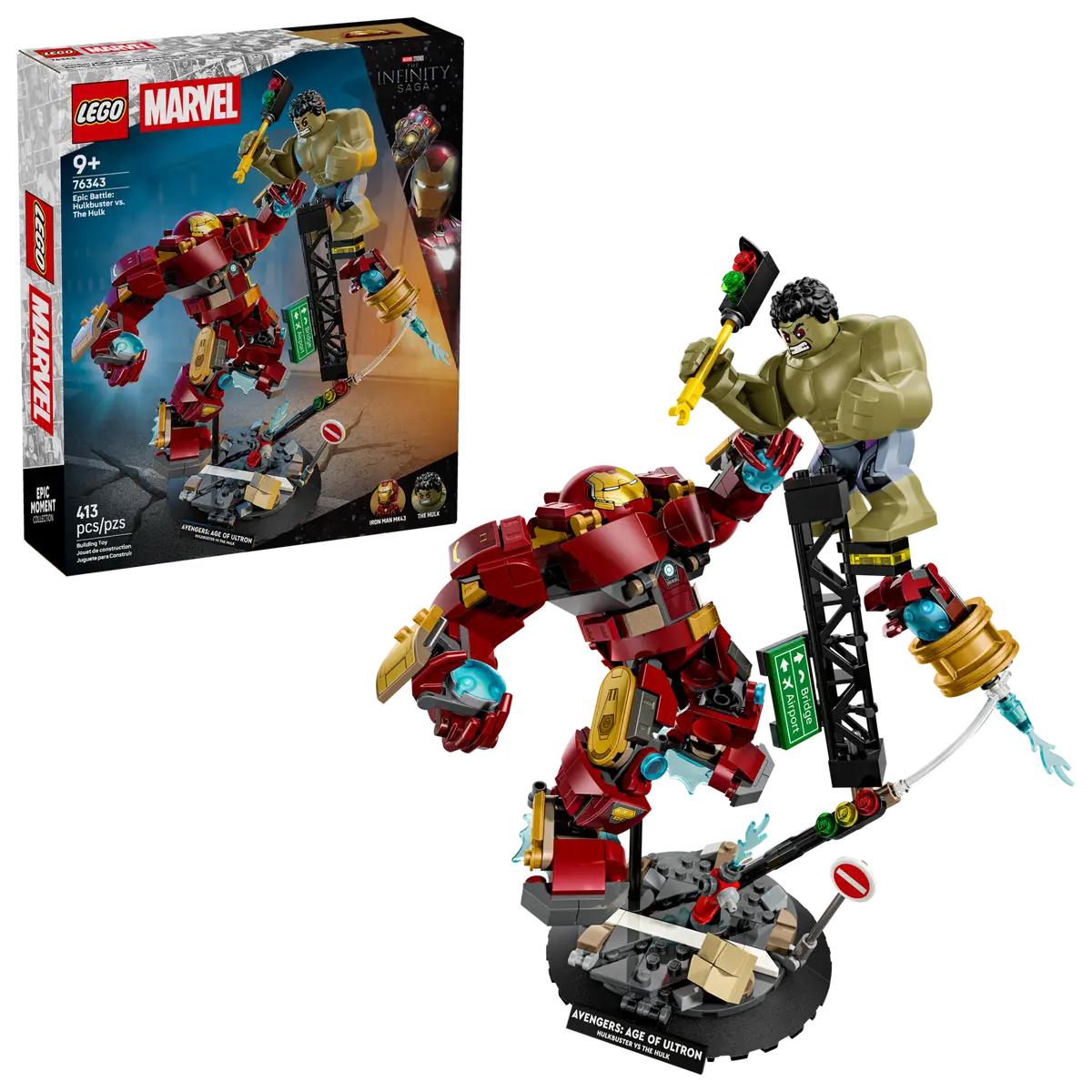 LEGO® Marvel Epic Battle: Hulkbuster vs. The Hulk (76343)