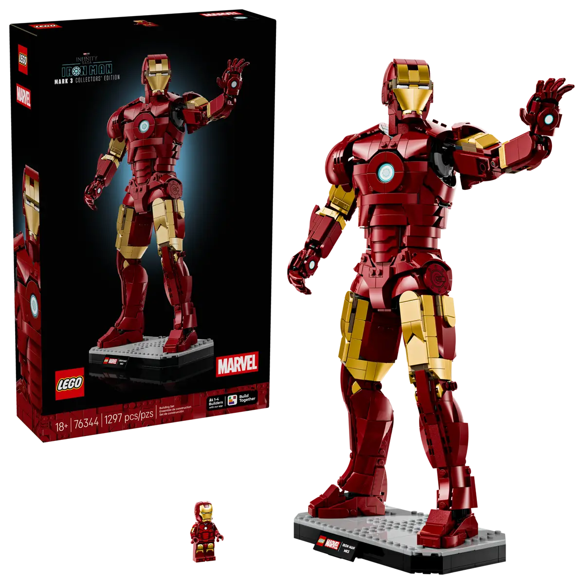 LEGO® Marvel Iron Man Mark 3 Collectors' Edition (76344)