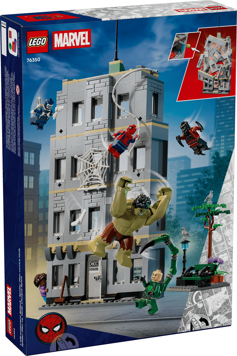 LEGO® Marvel Spider-Man vs. Hulk Epic Clash (76350)