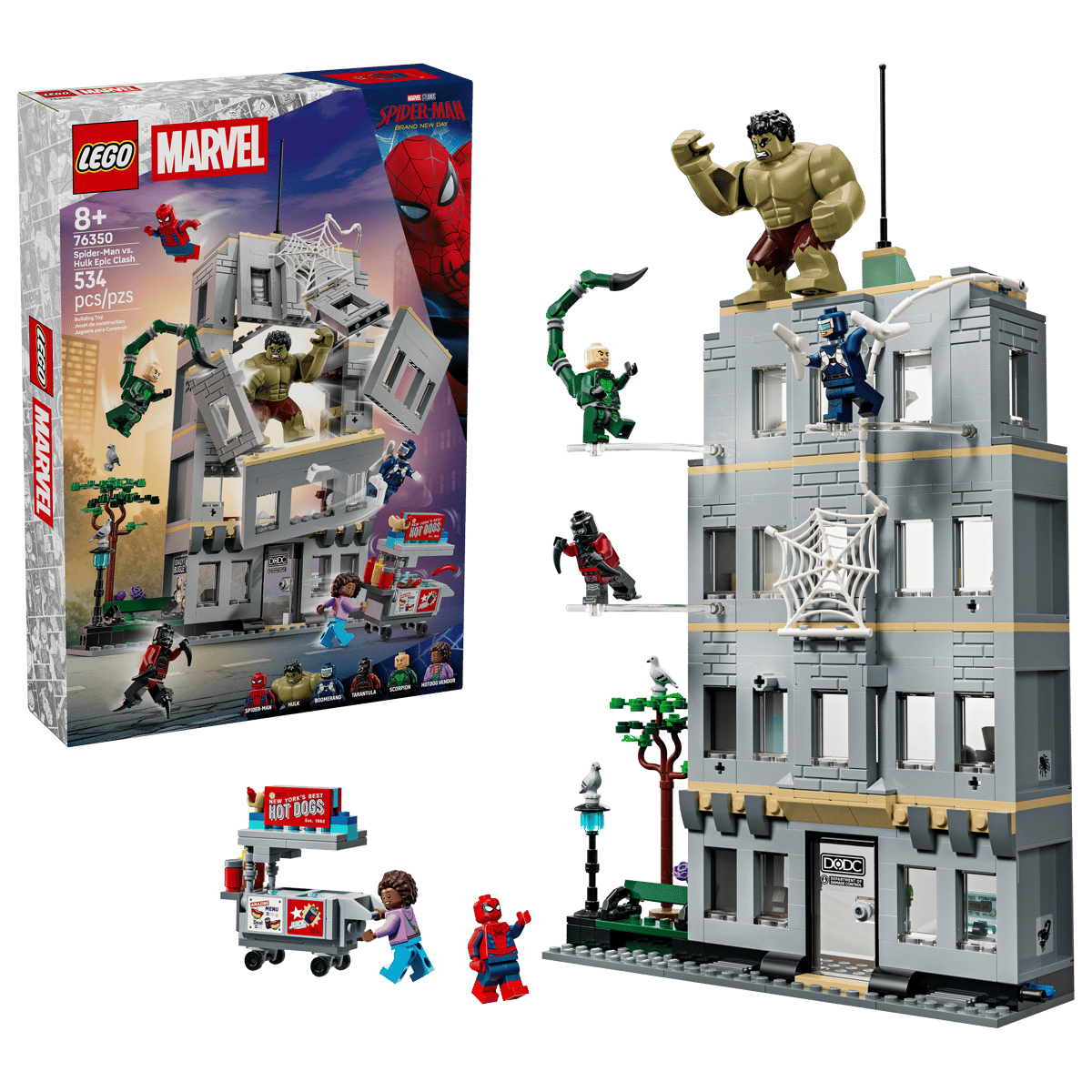 LEGO® Marvel Spider-Man vs. Hulk Epic Clash (76350)