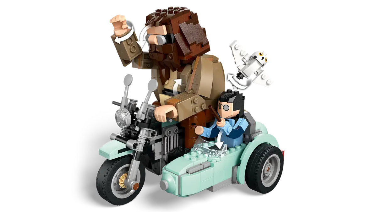 LEGO® Harry Potter™ Hagrid  & Harry's Motorcycle Ride (76443)