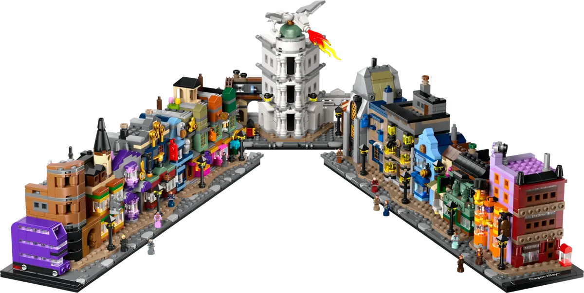 LEGO® Harry Potter™ Diagon Alley Wizarding Shops (76444)