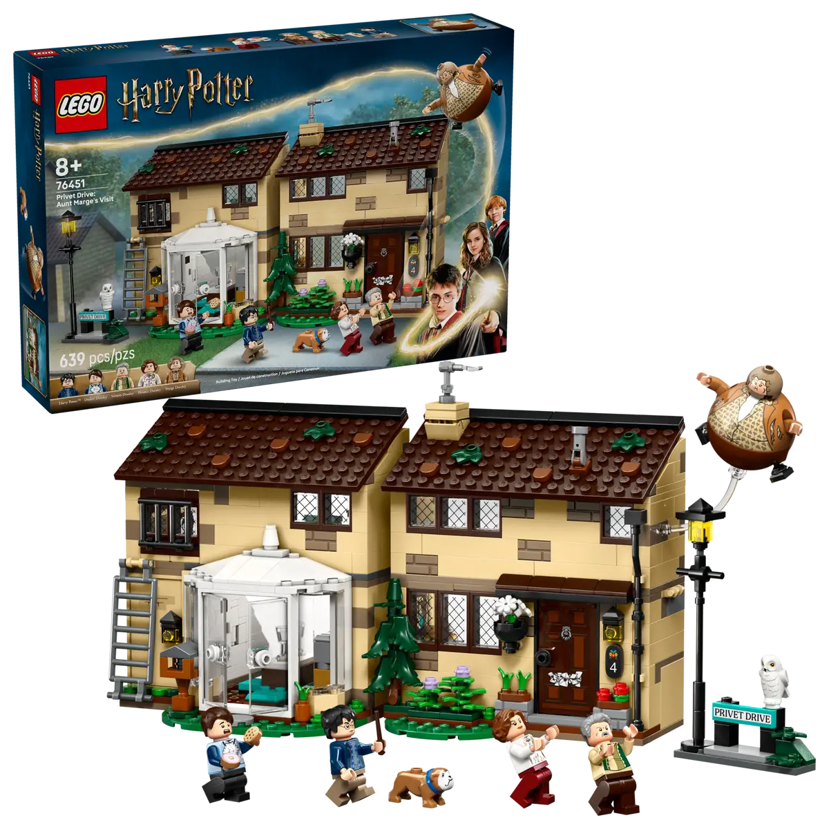 LEGO® Harry Potter™ Privet Drive: Aunt Marge's Visit (76451)