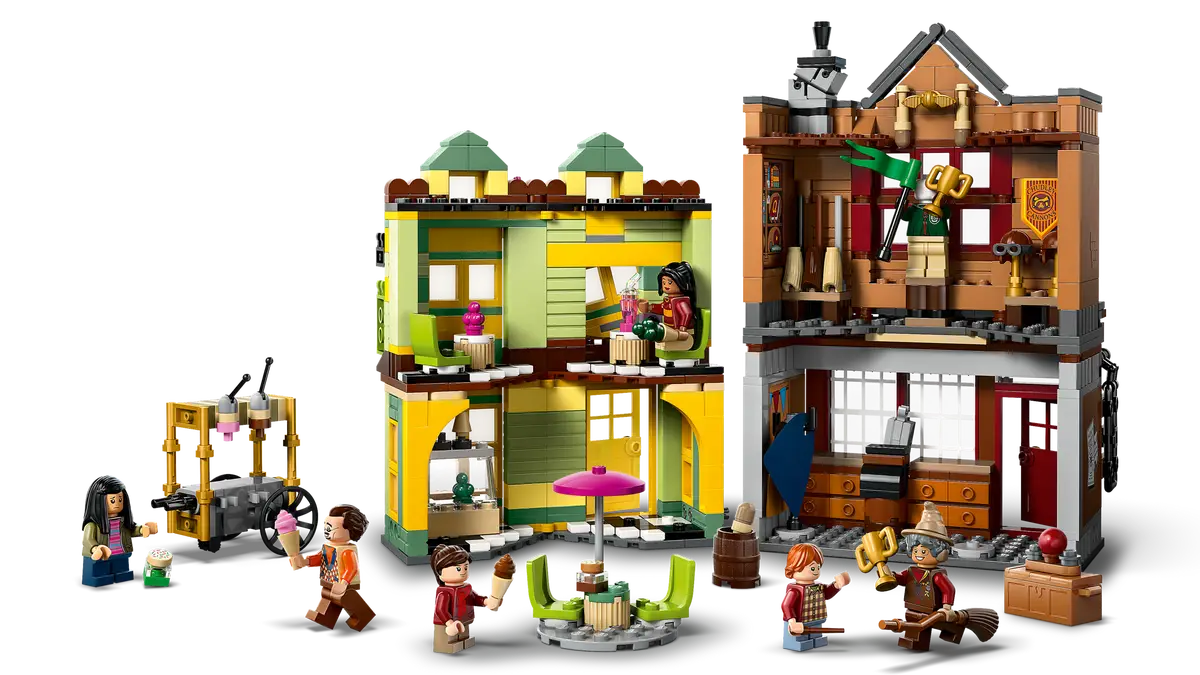 LEGO® Harry Potter™ Quality Quidditch Supplies & Ice Cream Parlour (76452)