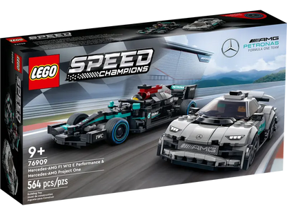 LEGO® Speed Champions Mercedes-AMG F1 W12 E Performance & Mercedes-AMG Project One (76909) (Retired)