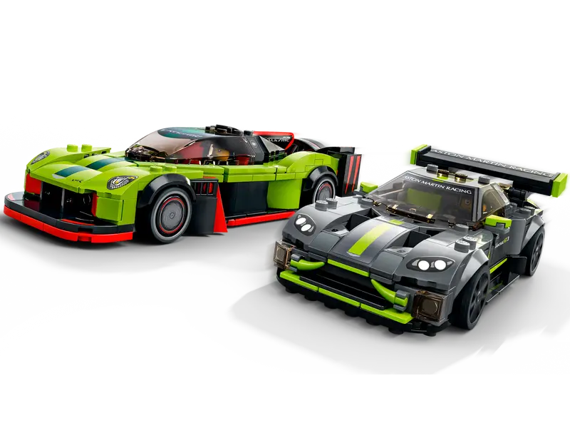 LEGO® Speed Champions Aston Martin Valkyrie AMR Pro and Aston Martin Vantage GT3 (76910) (Retired)