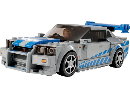 LEGO® Speed Champions 2 Fast 2 Furious Nissan Skyline GT-R (R34) (76917)