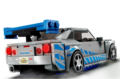 LEGO® Speed Champions 2 Fast 2 Furious Nissan Skyline GT-R (R34) (76917)