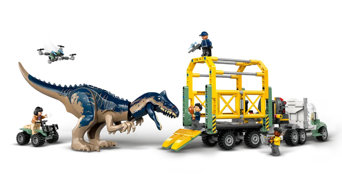 Dinosaur Missions: Allosaurus Transport Truck (76966)