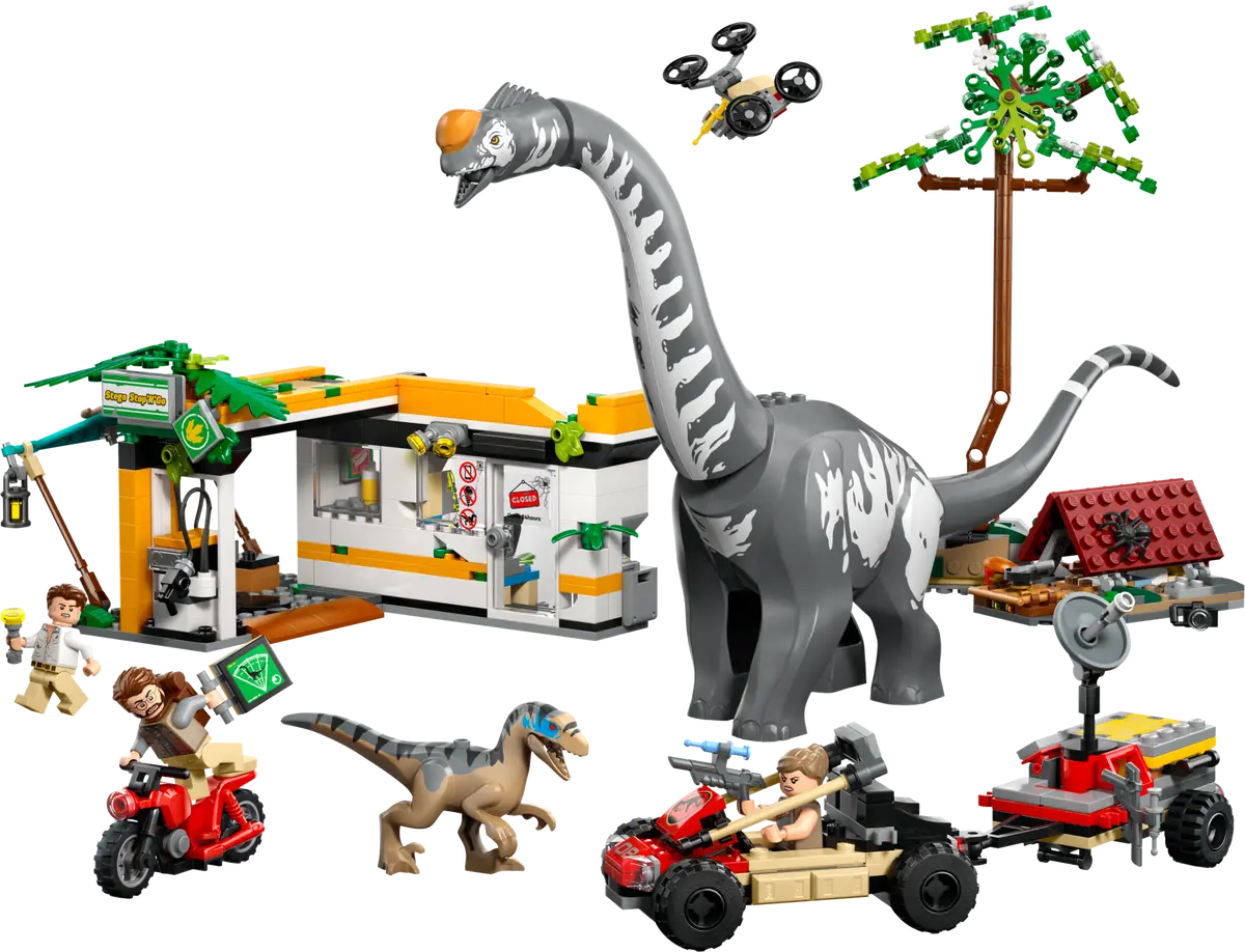 LEGO® Jurassic World Raptor & Titanosaurus Tracking Mission (76973)
