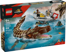 LEGO® Jurassic World Mosasaurus Dinosaur Boat Attack (76974)