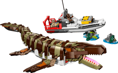 LEGO® Jurassic World Mosasaurus Dinosaur Boat Attack (76974)