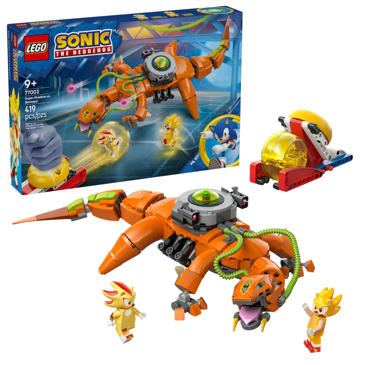 LEGO® Sonic the Hedgehog™ Super Shadow vs. Biolizard (77003)