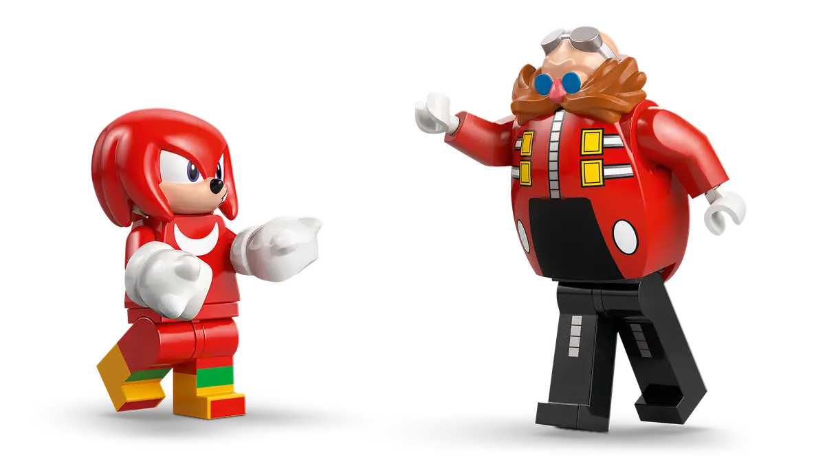LEGO® Sonic the Hedgehog™ Knuckles vs. Dr. Eggman Egg Crusher Mech (77005)