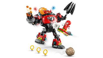 LEGO® Sonic the Hedgehog™ Knuckles vs. Dr. Eggman Egg Crusher Mech (77005)
