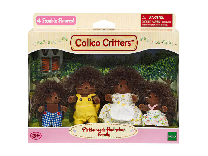 Pickleweeds Hedgehog Family - Calico Critters