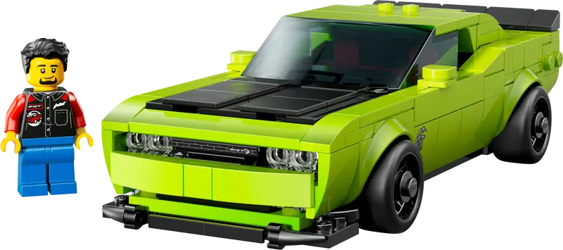 LEGO® Speed Champions Dodge Challenger SRT Hellcat Sports Car (77237)